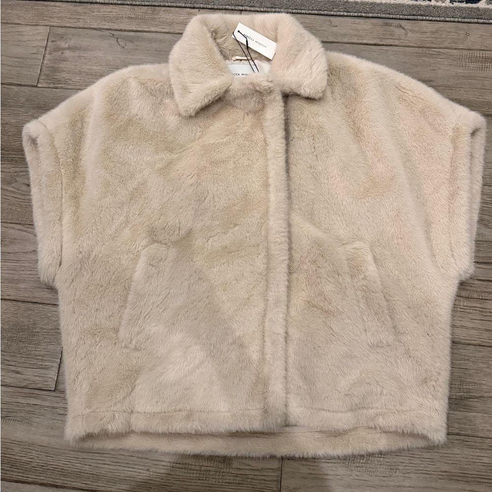 Rebecca Minkoff Off-White Teddy Jacket NWT